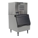 Scotsman MC0330SA-1/B330P 400 lb Prodigy ELITE® Half Cube Ice Machine w/ Bin - 344 lb Storage, Air Cooled, 115v thumbnail 3