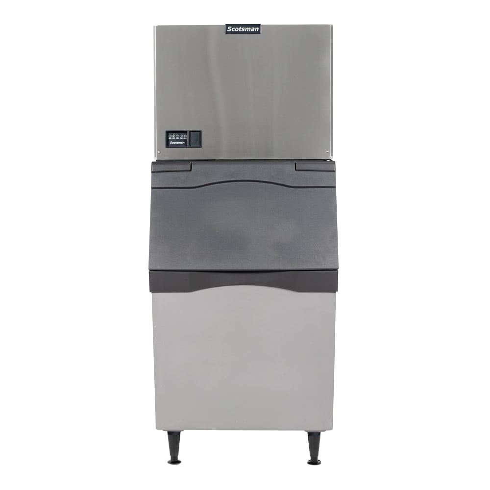 Scotsman MC0330SW-1/B530P 420 lb Prodigy ELITE® Half Cube Ice Machine w/ Bin - 536 lb Storage, Water Cooled, 115v
