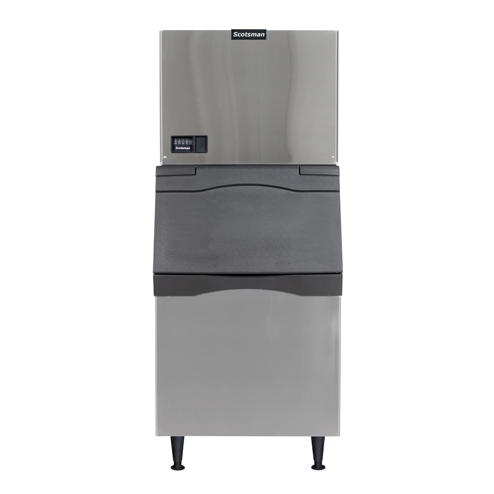 Scotsman MC0330SW-1/B530S 420 lb Prodigy ELITE® Half Cube Ice Machine w/ Bin - 536 lb Storage, Water Cooled, 115v