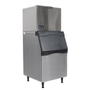 Scotsman MC0330SW-1/B530S 420 lb Prodigy ELITE® Half Cube Ice Machine w/ Bin - 536 lb Storage, Water Cooled, 115v thumbnail 3