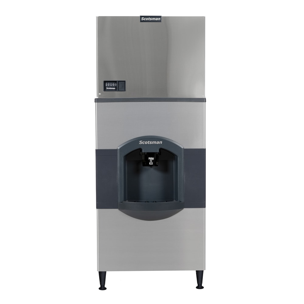 Scotsman MC0330SW-1/HD30B-1 420 lb Prodigy ELITE® Half Cube Ice Machine w/ Ice Dispenser - 180 lb Storage, Bucket Fill, 115v