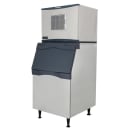 Scotsman MC0522MW-1/B530P/KBT27 480 lb Prodigy ELITE® Full Cube Ice Machine w/ Bin - 536 lb Storage, Water Cooled, 115v thumbnail 3