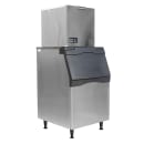 Scotsman MC0522MW-1/B530S/KBT27 480 lb Prodigy ELITE® Full Cube Ice Machine w/ Bin - 536 lb Storage, Water Cooled, 115v thumbnail 3