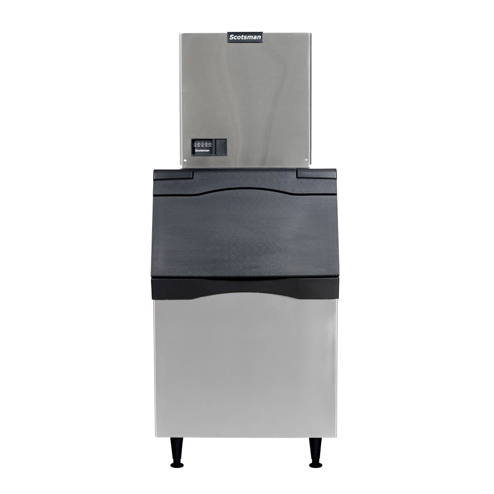 Scotsman MC0522SW-1/B530P/KBT27 480 lb Prodigy ELITE® Half Cube Ice Machine w/ Bin - 536 lb Storage, Water Cooled, 115v