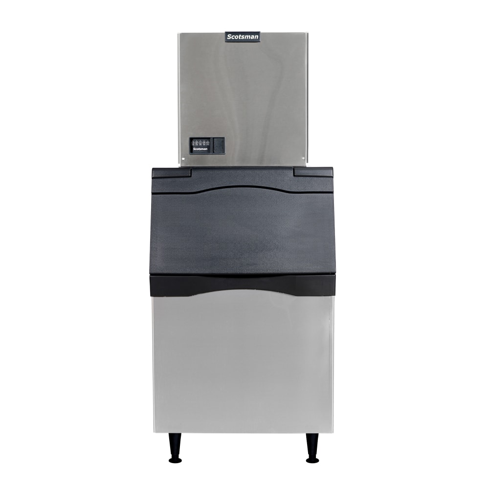 Scotsman MC0522SW-1/B530S/KBT27 480 lb Prodigy ELITE® Half Cube Ice Machine w/ Bin - 536 lb Storage, Water Cooled, 115v