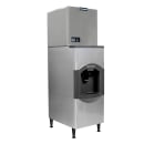 Scotsman MC0522SW-1/HD22B-1 480 lb Prodigy ELITE® Half Cube Ice Machine w/ Ice Dispenser - 120 lb Storage, Bucket Fill, 115v thumbnail 3