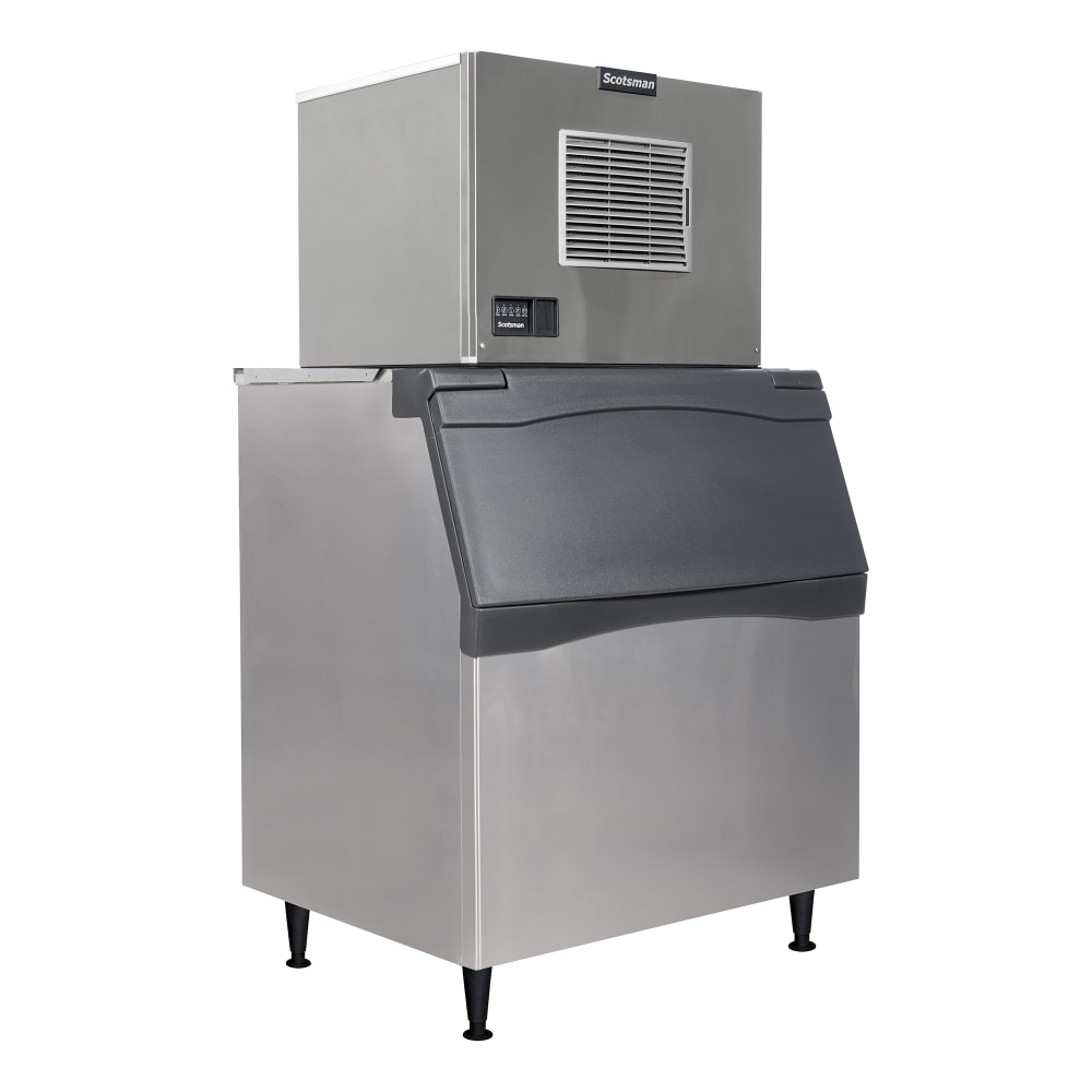 Scotsman MC0530MA-1/B842S/KBT29 525 lb Prodigy ELITE® Full Cube Ice Machine w/ Bin - 778 lb Storage, Air Cooled, 115v