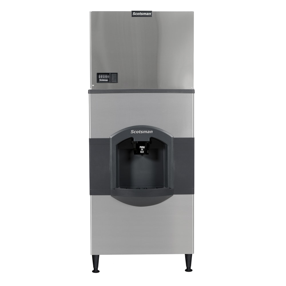 Scotsman MC0530MW-1/HD30B-1 500 lb Prodigy ELITE® Full Cube Ice Machine w/ Ice Dispenser - 180 lb Storage, Bucket Fill, 115v
