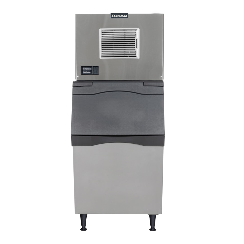 Scotsman MC0530SA-1/B530P 525 lb Prodigy ELITE® Half Cube Ice Machine w/ Bin - 536 lb Storage, Air Cooled, 115v