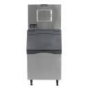 Scotsman MC0530SA-1/B530S 525 lb Prodigy ELITE® Half Cube Ice Machine w/ Bin - 536 lb Storage, Air Cooled, 115v thumbnail 2