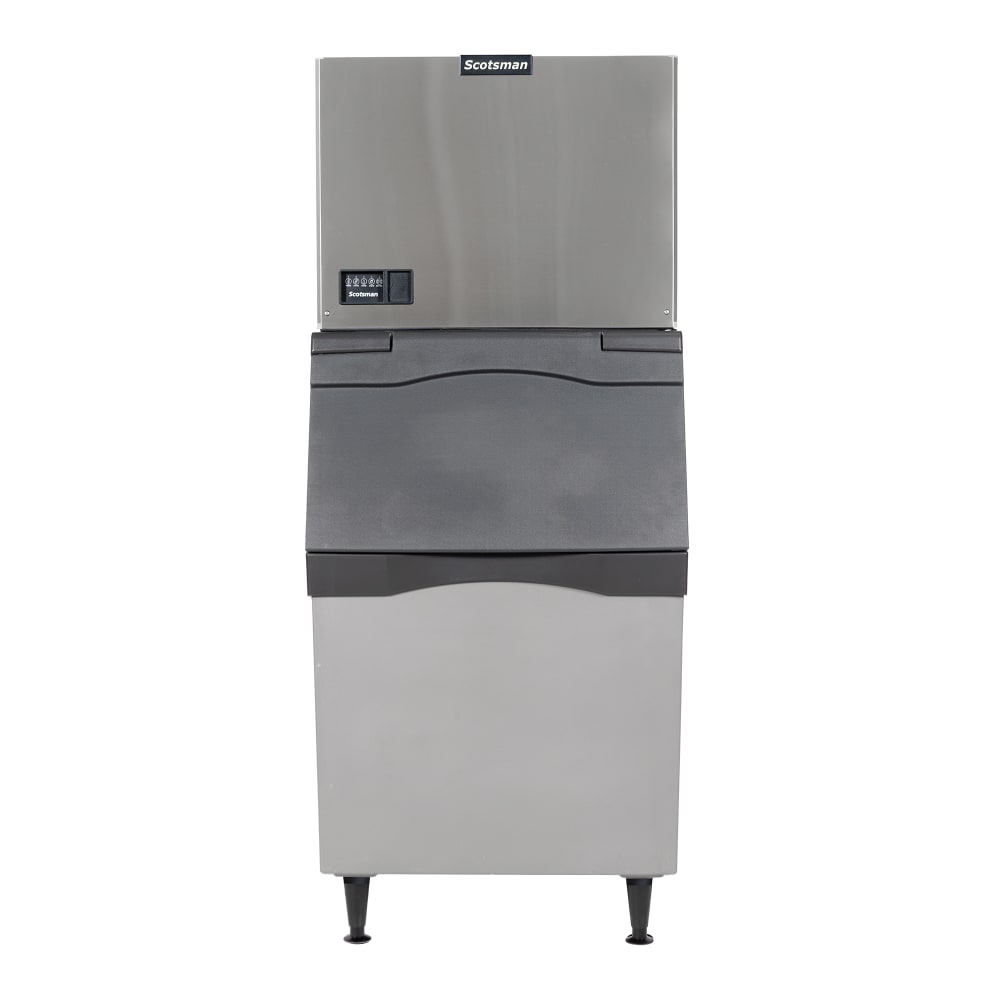Scotsman MC0530SW-1/B530P 500 lb Prodigy ELITE® Half Cube Ice Machine w/ Bin - 536 lb Storage, Water Cooled, 115v