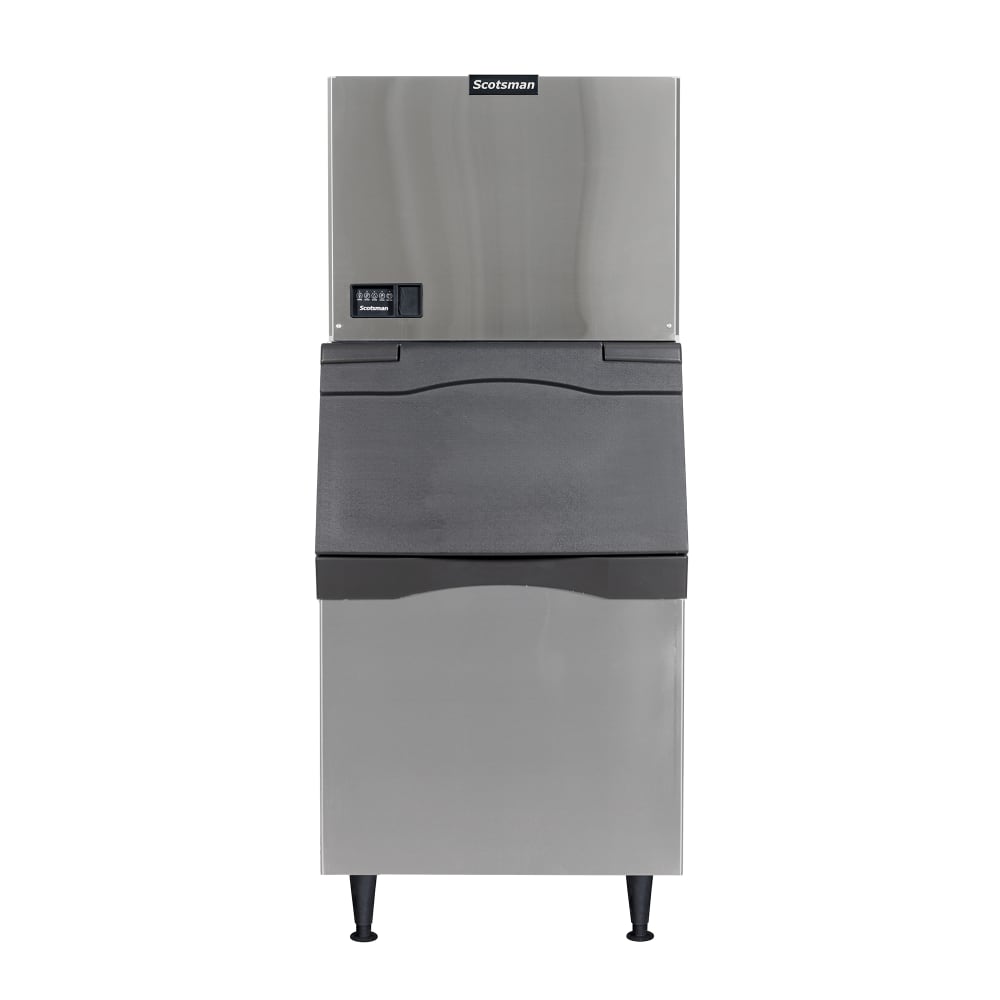 Scotsman MC0530SW-1/B530S 500 lb Prodigy ELITE® Half Cube Ice Machine w/ Bin - 536 lb Storage, Water Cooled, 115v