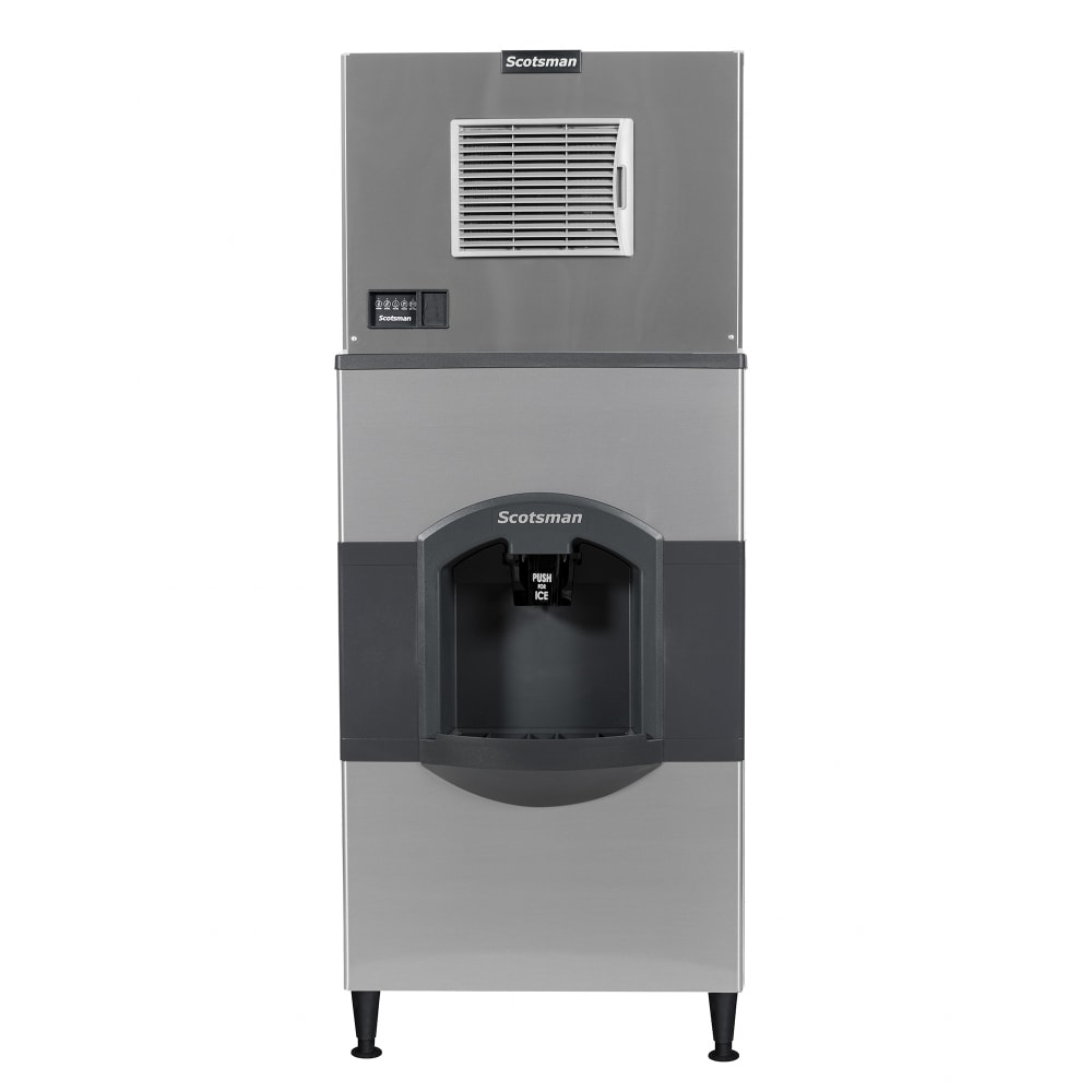 Scotsman MC0630MA-32/HD30B-1 640 lb Prodigy ELITE® Full Cube Ice Machine w/ Ice Dispenser - 180 lb Storage, Bucket Fill, 208-230v