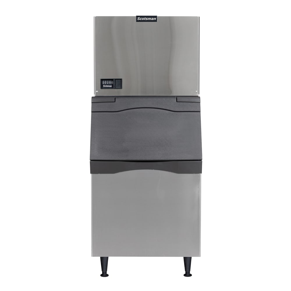 Scotsman MC0630MW-32/B530S 633 lb Prodigy ELITE® Full Cube Ice Machine w/ Bin - 536 lb Storage, Water Cooled, 208-230v