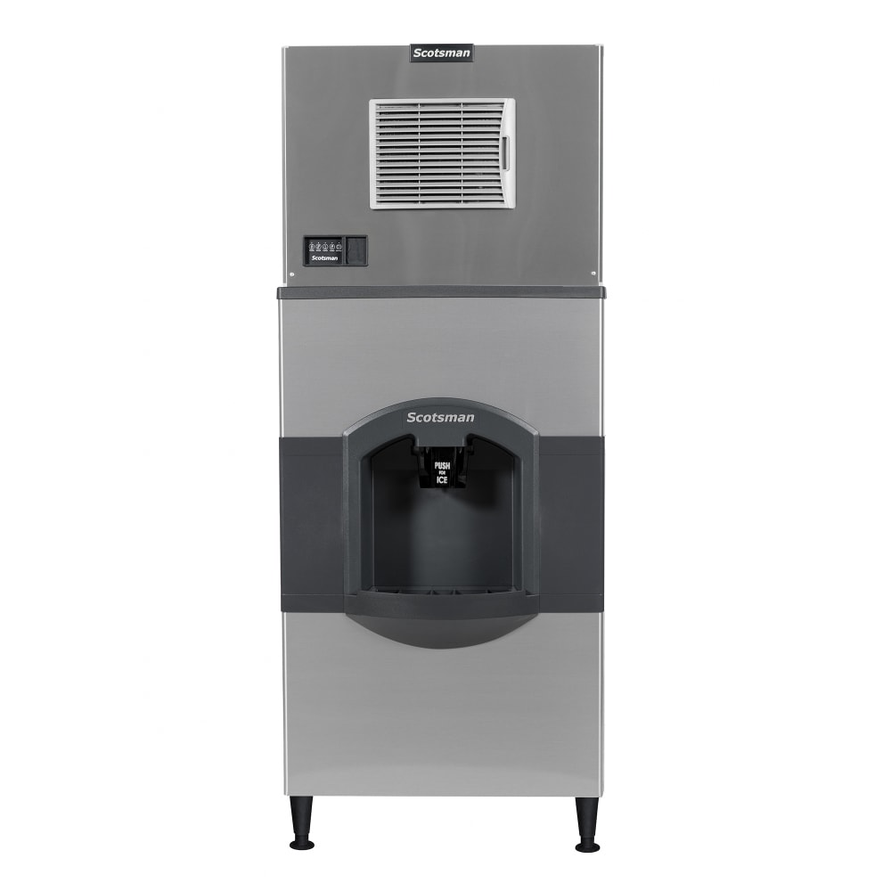 Scotsman MC0630SA-32/HD30B-1 640 lb Prodigy ELITE® Half Cube Ice Machine w/ Ice Dispenser - 180 lb Storage, Bucket Fill, 208-230v