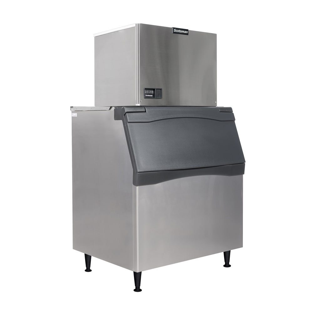 Scotsman MC0630SW-32/B842S/KBT29 633 lb Prodigy ELITE® Half Cube Ice Machine w/ Bin - 778 lb Storage, Water Cooled, 208-230v