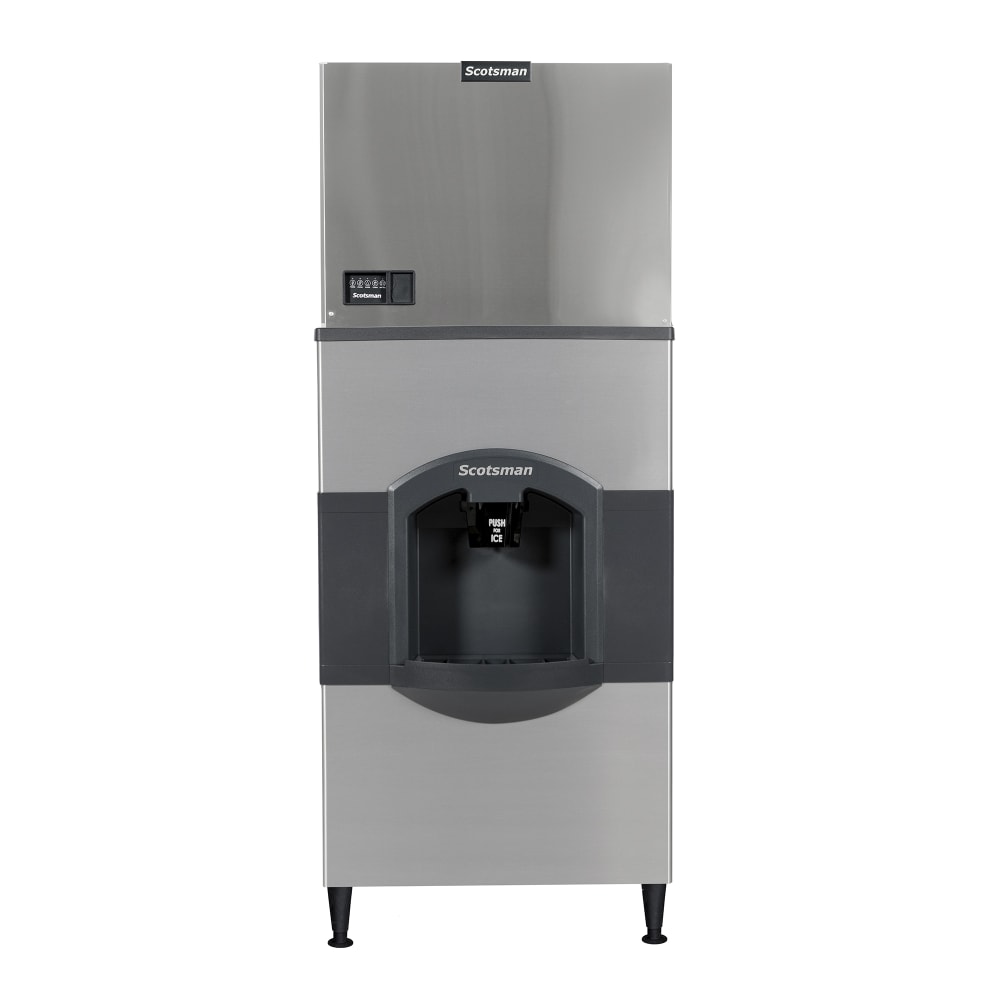 Scotsman MC0630SW-32/HD30B-1 633 lb Prodigy ELITE® Half Cube Ice Machine w/ Ice Dispenser - 180 lb Storage, Bucket Fill, 208-230v