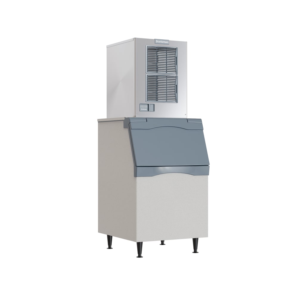 Scotsman MC0722SA-32/B530P/KBT27 758 lb Prodigy ELITE® Half Cube Ice Machine w/ Bin - 536 lb Storage, Air Cooled, 208-230v