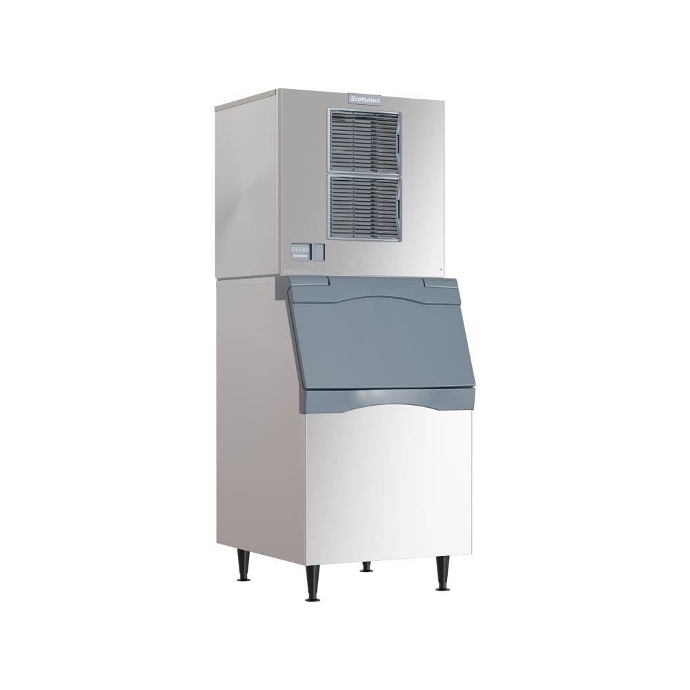 Scotsman MC0830MA-32/B530S 905 lb Prodigy ELITE® Full Cube Ice Machine w/ Bin - 536 lb Storage, Air Cooled, 208-230v
