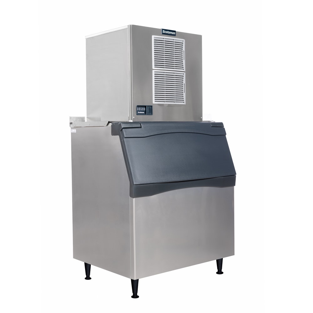 Scotsman MC0830SA-32/B530P 905 lb Prodigy ELITE® Half Cube Ice Machine w/ Bin - 536 lb Storage, Air Cooled, 208-230v