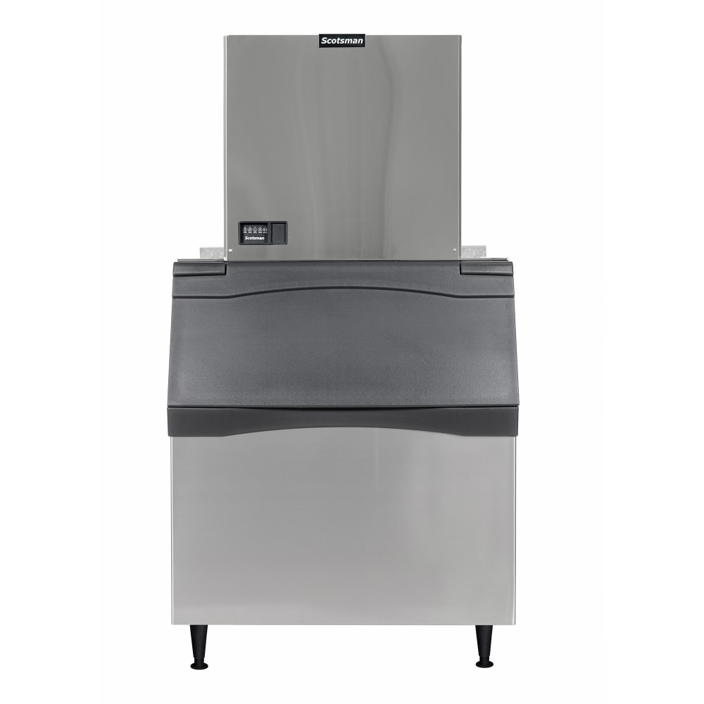 Scotsman MC0830SW-32/B842S/KBT29 924 lb Prodigy ELITE® Half Cube Ice Machine w/ Bin - 778 lb Storage, Water Cooled, 208-230v