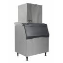 Scotsman MC0830SW-32/B842S/KBT29 924 lb Prodigy ELITE® Half Cube Ice Machine w/ Bin - 778 lb Storage, Water Cooled, 208-230v thumbnail 3