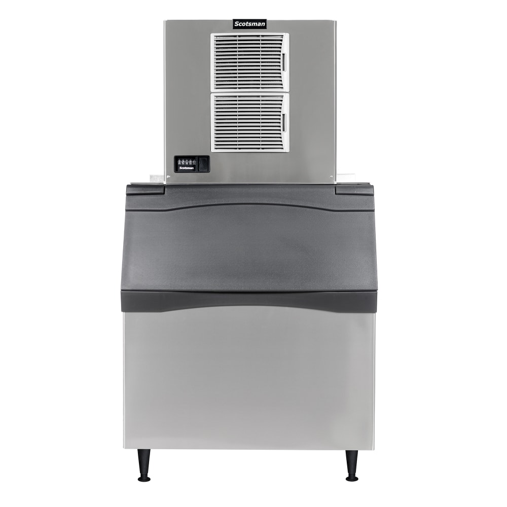 Scotsman MC1030MA-32/B842S/KBT29 1077 lb Prodigy ELITE® Full Cube Ice Machine w/ Bin - 778 lb Storage, Air Cooled, 208-230v