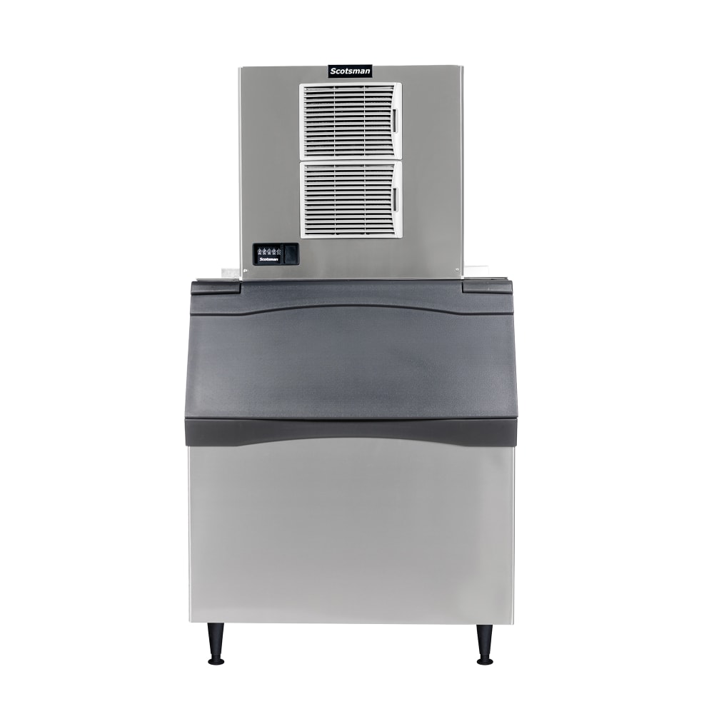 Scotsman MC1030SA-32/B842S/KBT29 1077 lb Prodigy ELITE® Half Cube Ice Machine w/ Bin - 778 lb Storage, Air Cooled, 208-230v