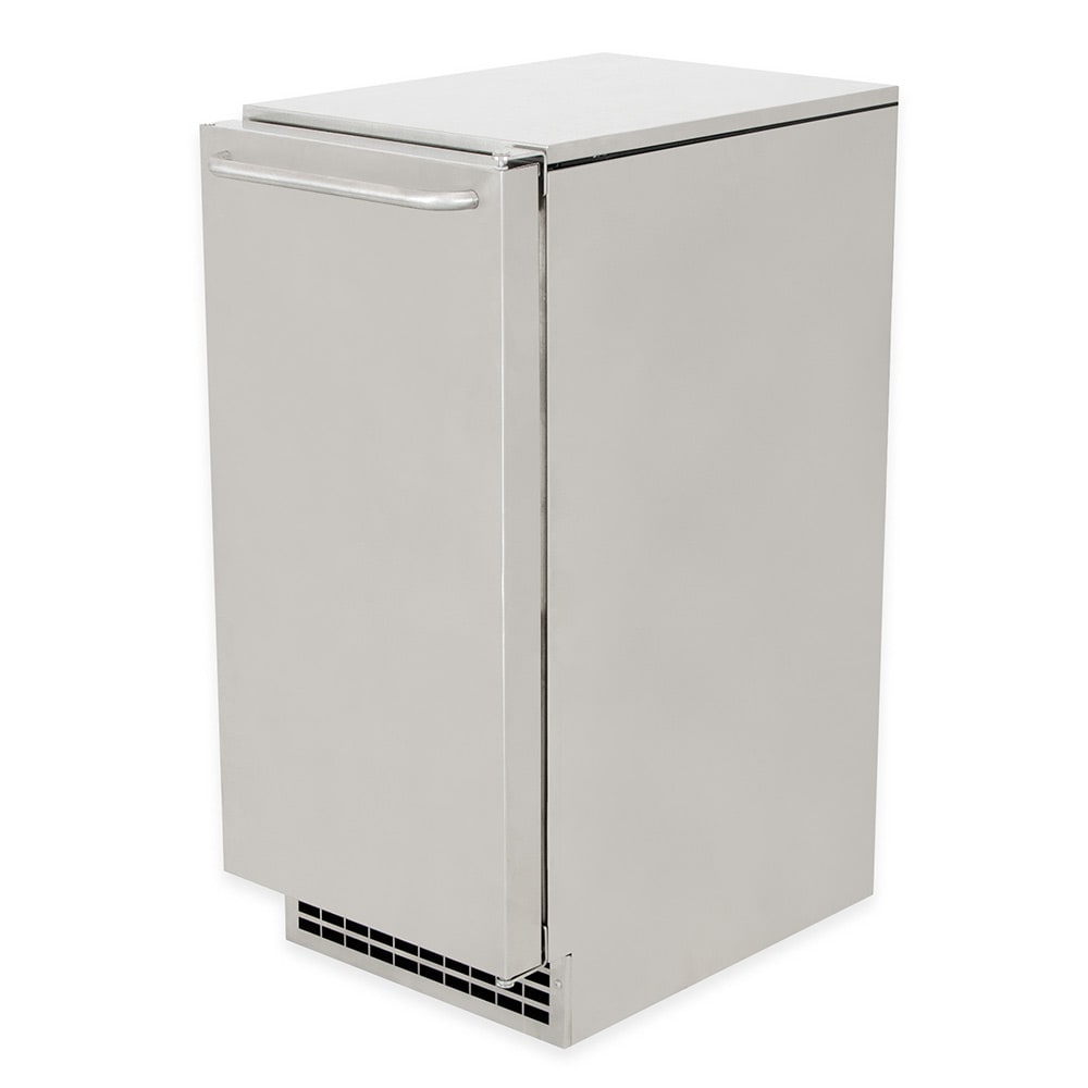 Scotsman CU50GA-1 14 7/8"W Top Hat Undercounter Ice Machine - 64 lbs/day, Air Cooled, Gravity Drain, 115v