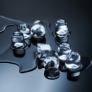 Scotsman CU50PA-1 14 7/8"W Top Hat Undercounter Ice Machine - 64 lbs/day, Air Cooled, Pump Drain, 115v thumbnail 9