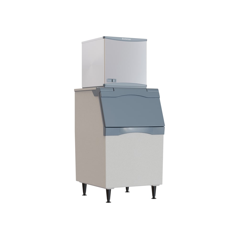 Scotsman FS0522W-1/B530P/KBT27 530 lb Prodigy Plus® Flake Ice Machine w/ Bin - 536 lb Storage, Water Cooled, 115v