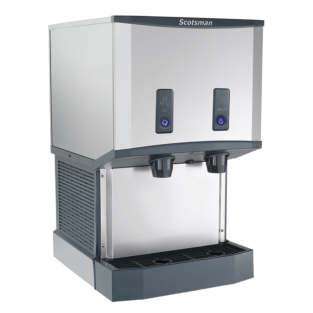Scotsman HID525WBX-1 500 lb Countertop Water & Nugget Ice Dispenser - 25 lb Storage, Cup Fill, Push-Button Dispense, 115v