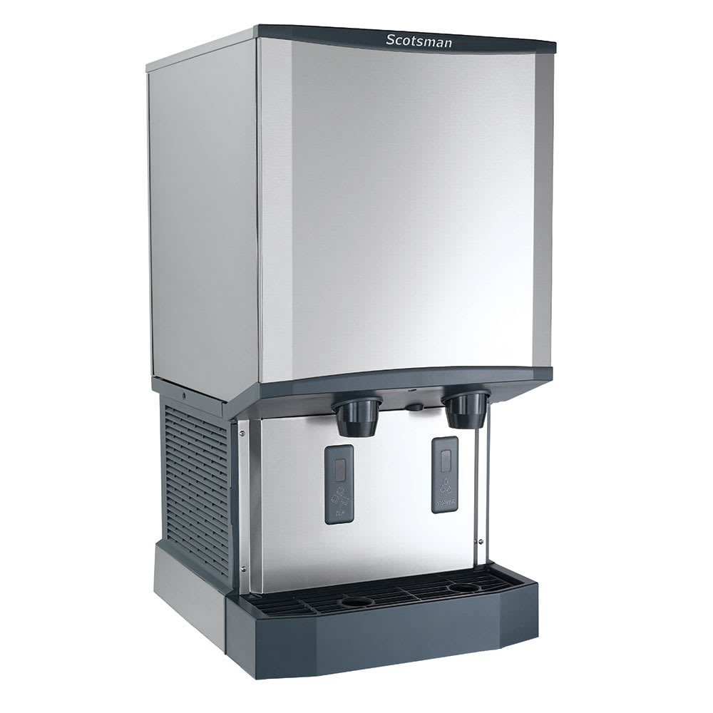 Scotsman HID540AX-1 500 lb Countertop Water & Nugget Ice Dispenser - 40 lb Storage, Cup Fill, Touch-Free Dispense, 115v