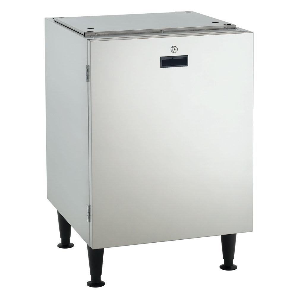 Scotsman HST21-A 21 1/2" x 23 3/4" Lockable Stationary Equipment Stand for HID525 & HID540 Ice Maker Dispensers