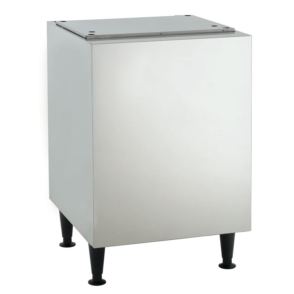 Scotsman HST21B-A 21 1/2" x 23 3/4" Stationary Equipment Stand for HID525 & HID540 Ice Maker Dispensers, Enclosed Base