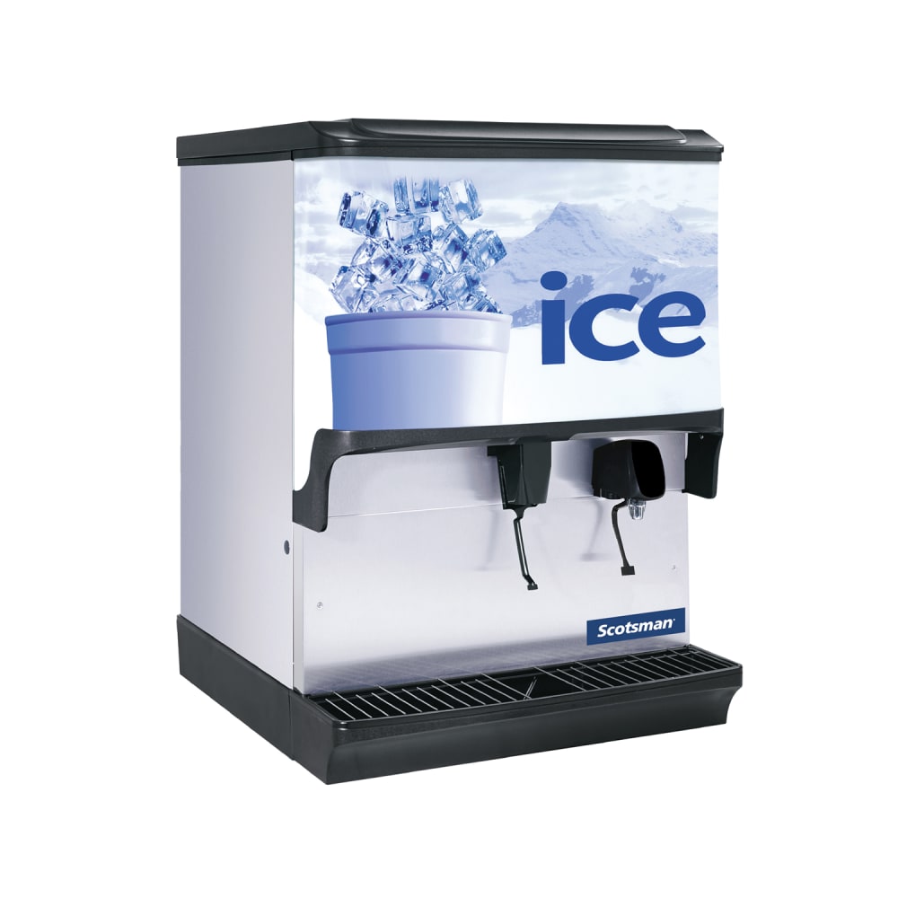 Scotsman IOD250WF-1 Countertop Water & Ice Dispenser - 250 lb Storage, Cup Fill, 115v