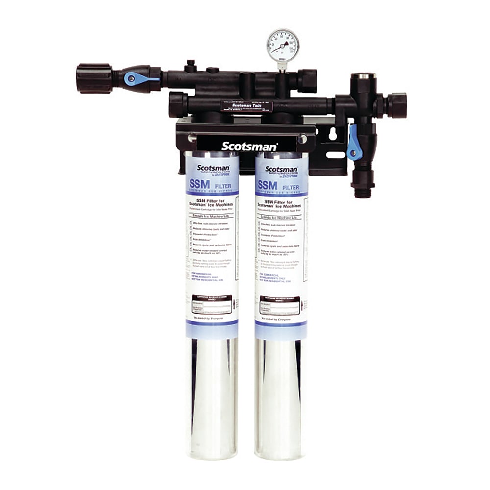 Scotsman SSM2-P Twin Primary Water Filter Cartridge Assembly, Tank
