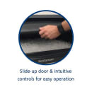 Scotsman UC2024MW-1 24"W Full Cube Undercounter Ice Machine - 230 lbs/day, Water Cooled, Gravity Drain, 115v thumbnail 4