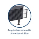 Scotsman UC2024MW-1 24"W Full Cube Undercounter Ice Machine - 230 lbs/day, Water Cooled, Gravity Drain, 115v thumbnail 5