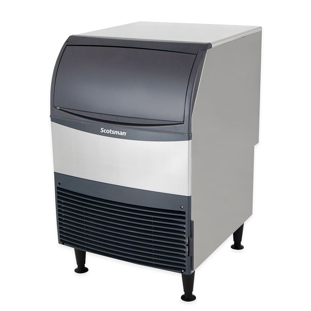 Scotsman UF424A-1 24"W Flake Undercounter Ice Machine - 440 lbs/day, Air Cooled, Gravity Drain, 115v