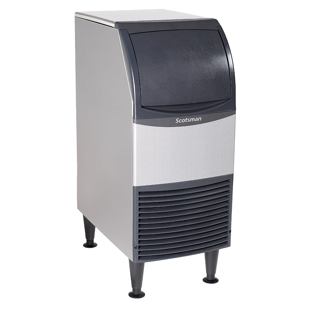 Scotsman UN0815AX-1 15"W Nugget Undercounter Ice Machine - 99 lbs/day, Air Cooled, Gravity Drain, 115v