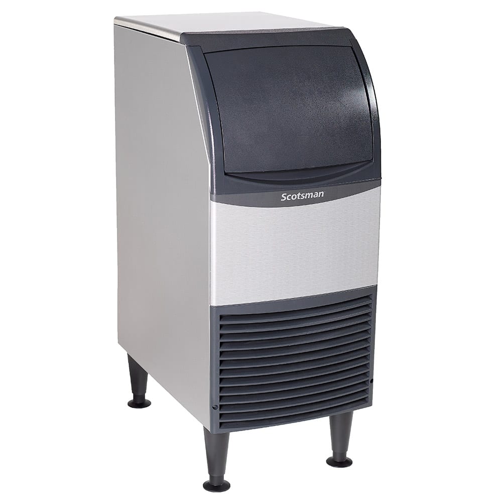 Scotsman UN1215AX-1 15"W Nugget Undercounter Ice Machine - 129 lbs/day, Air Cooled, Gravity Drain, 115v