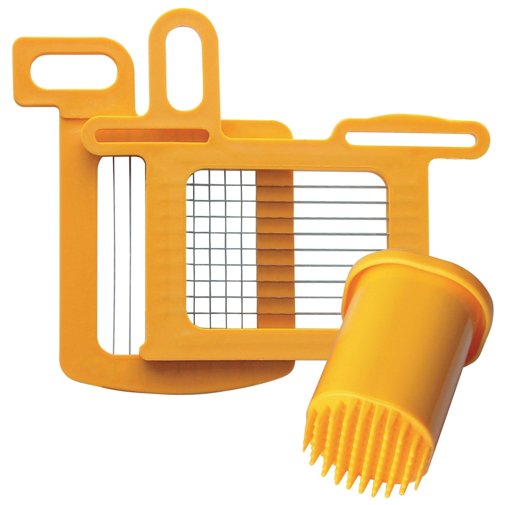 Dynamic AC060 Grid Set, 1/8"(7x7 mm), Includes Pusher for DC3, Yellow