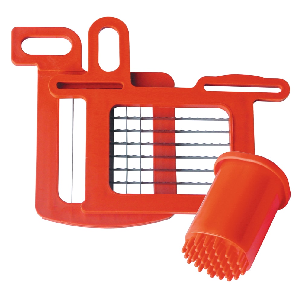 Dynamic AC062 Grid Set, 3/8" (10x10 mm), Includes Pusher for Dynacube, Red