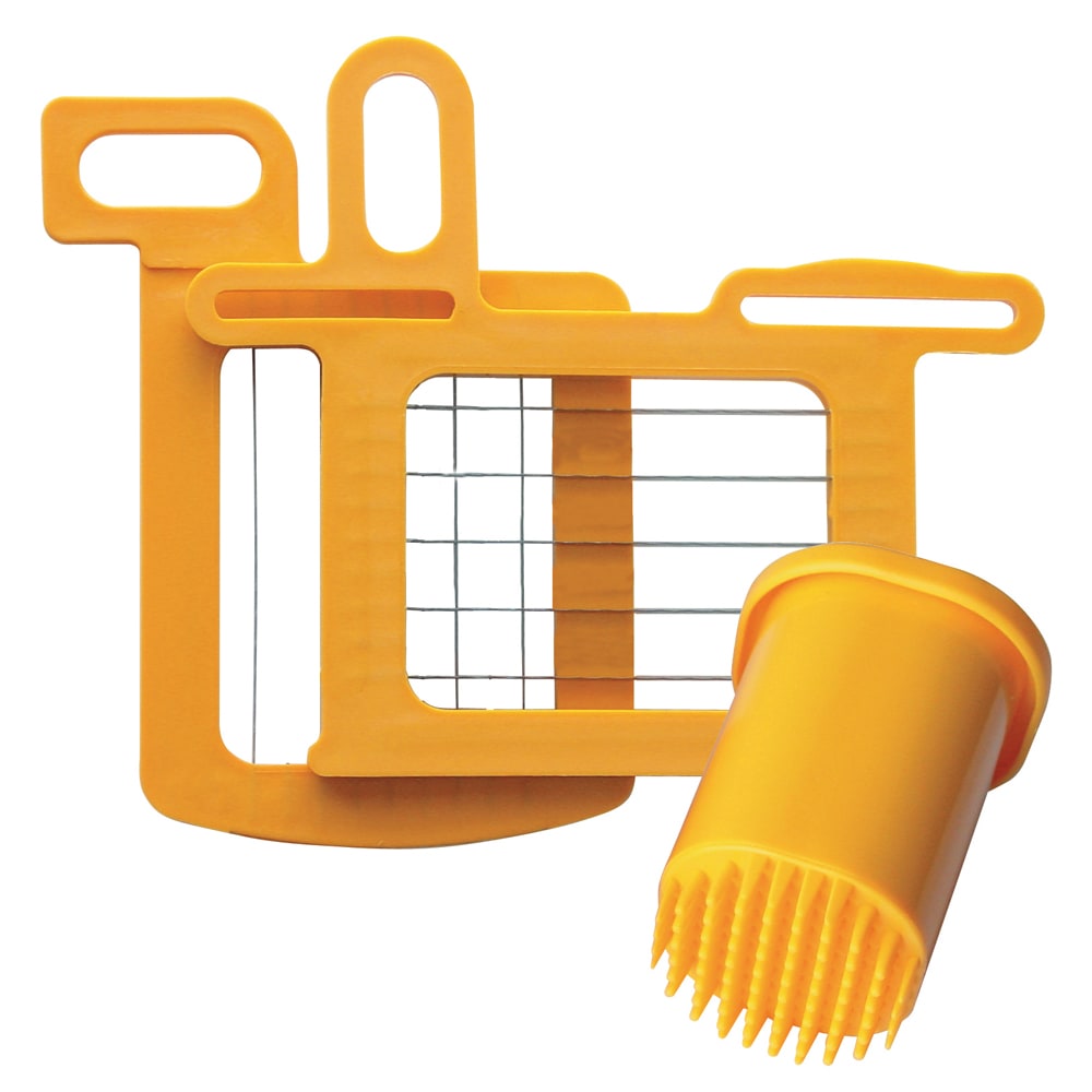 Dynamic AC063 Grid Set, 1/2" (14x14 mm), Includes Pusher for Dynacube, Yellow