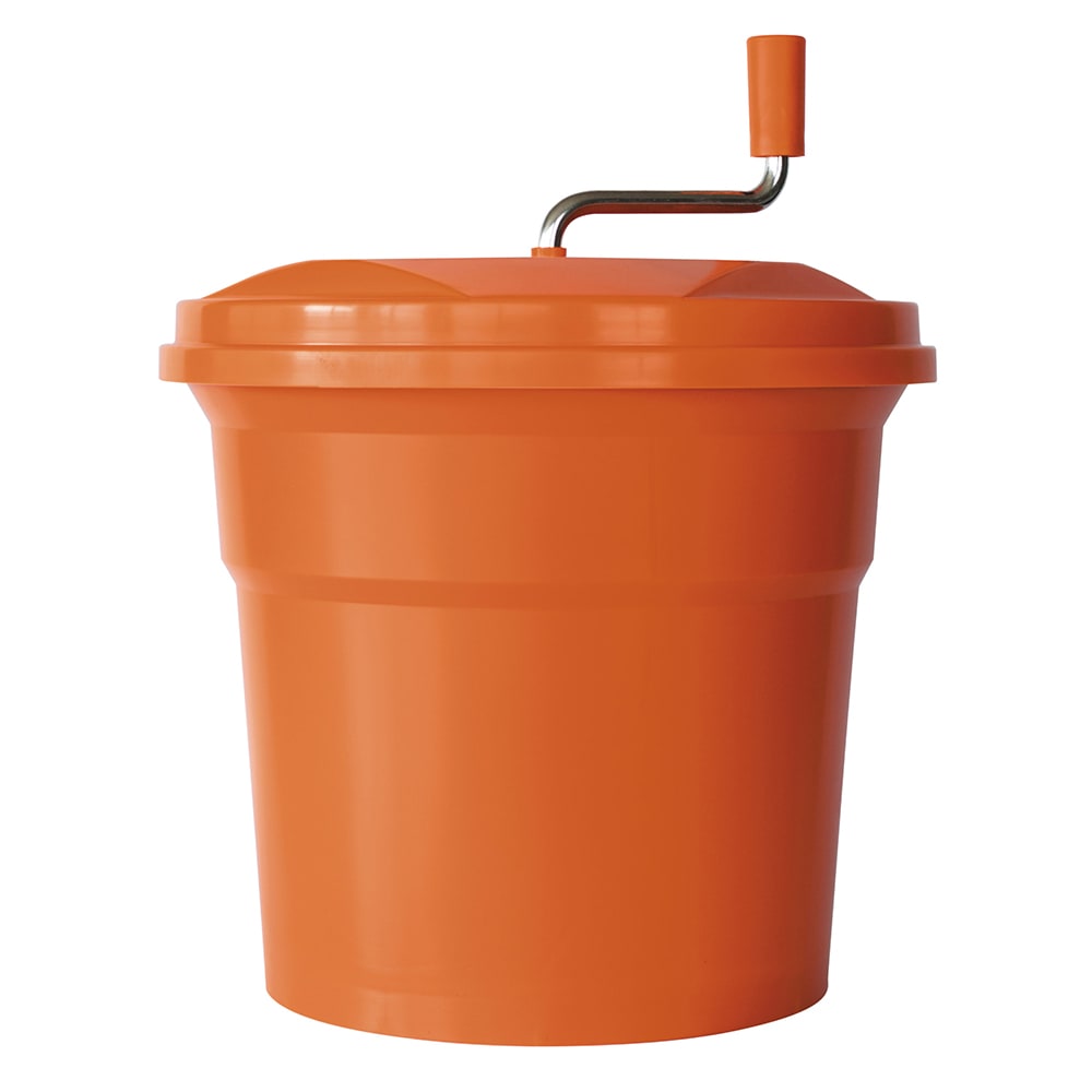 Dynamic E004 SD92SC Manual Salad Spinner - 5 gal Capacity, Dries 6 to 8 Heads of Lettuce