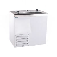 Master-Bilt DC-2S 31 7/8" Stand Alone Ice Cream Dipping Cabinet w/ 4 Tub Capacity - White, 115v thumbnail 3