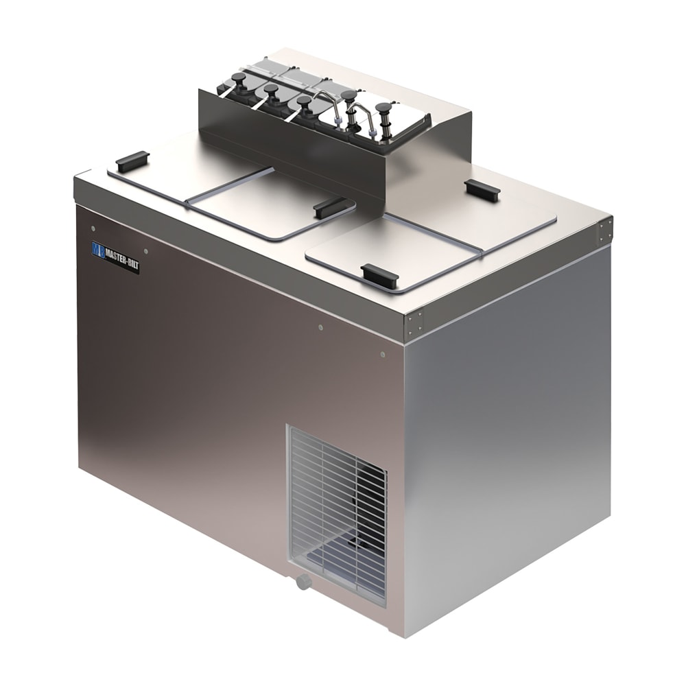 Master-Bilt FLR-60SE 43" Ice Cream Topping Unit w/ Refrigerated Base - Stainless, 115v