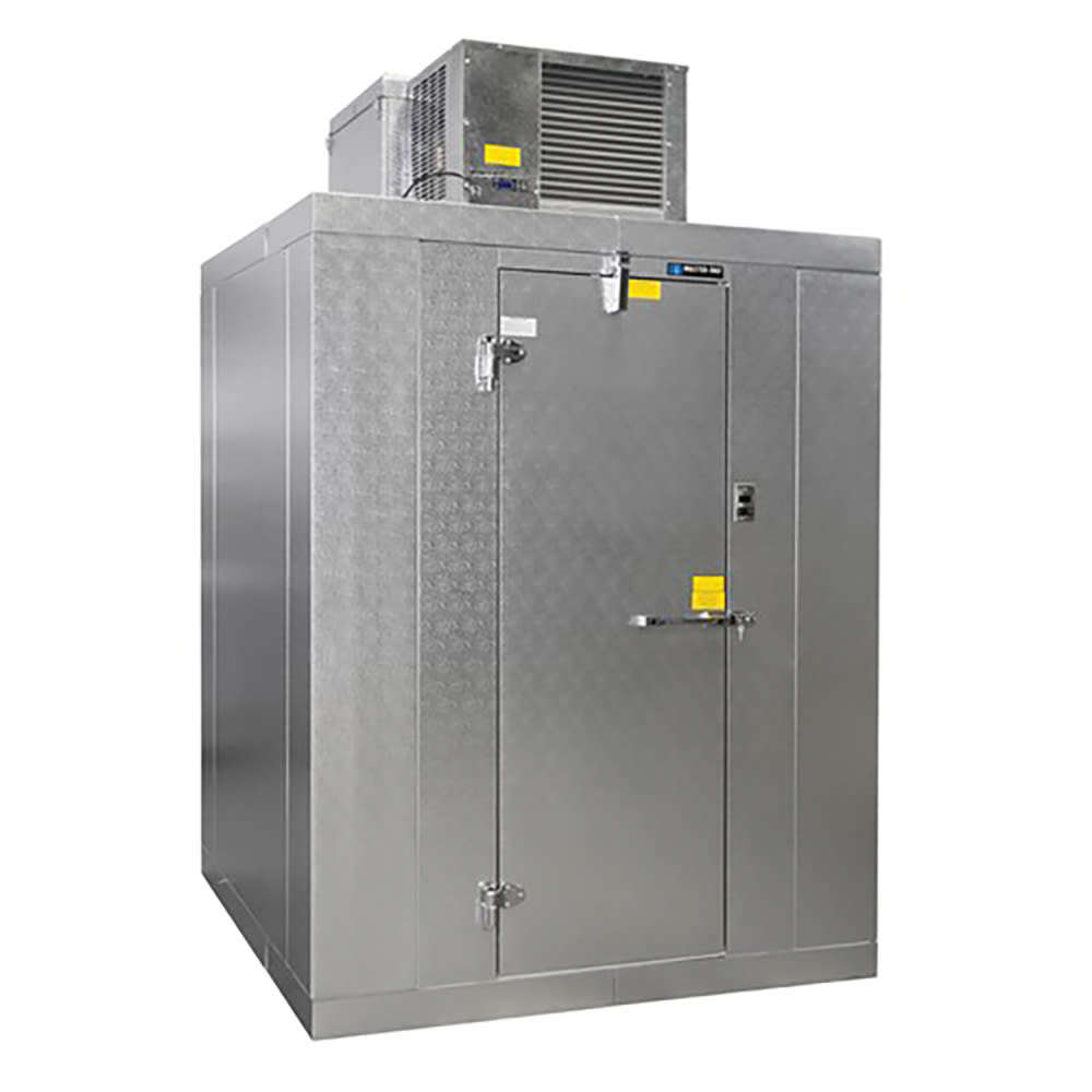 Master-Bilt QODB7788-C 8' x 8' Outdoor Walk-In Cooler w/ Top-Mounted Compressor - Floor