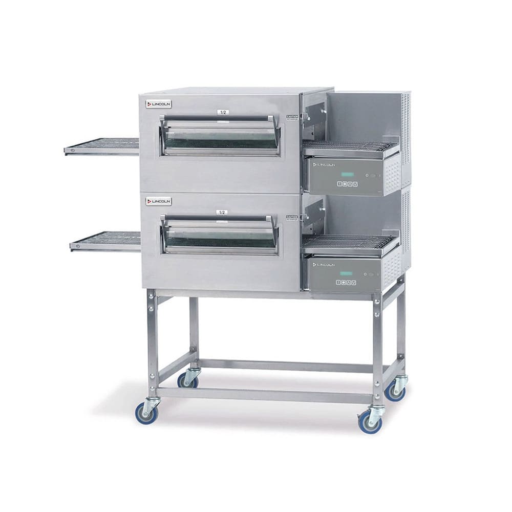 Lincoln 1180-2V 56" Electric Double Impinger Conveyor Oven - 208v/1ph